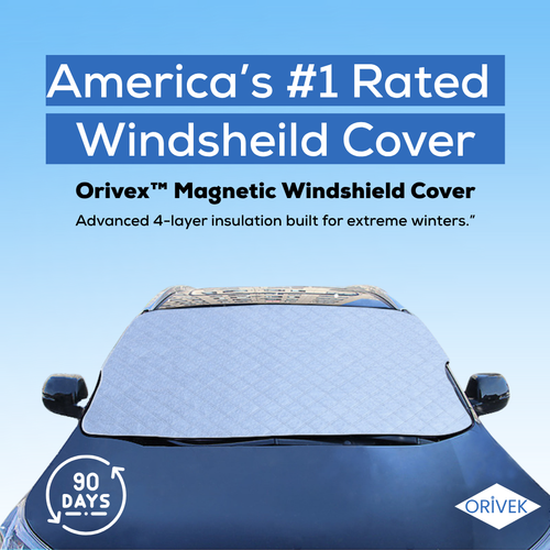 Orivex™ Magnetic Windshield Cover + 2 FREE GIFTS
