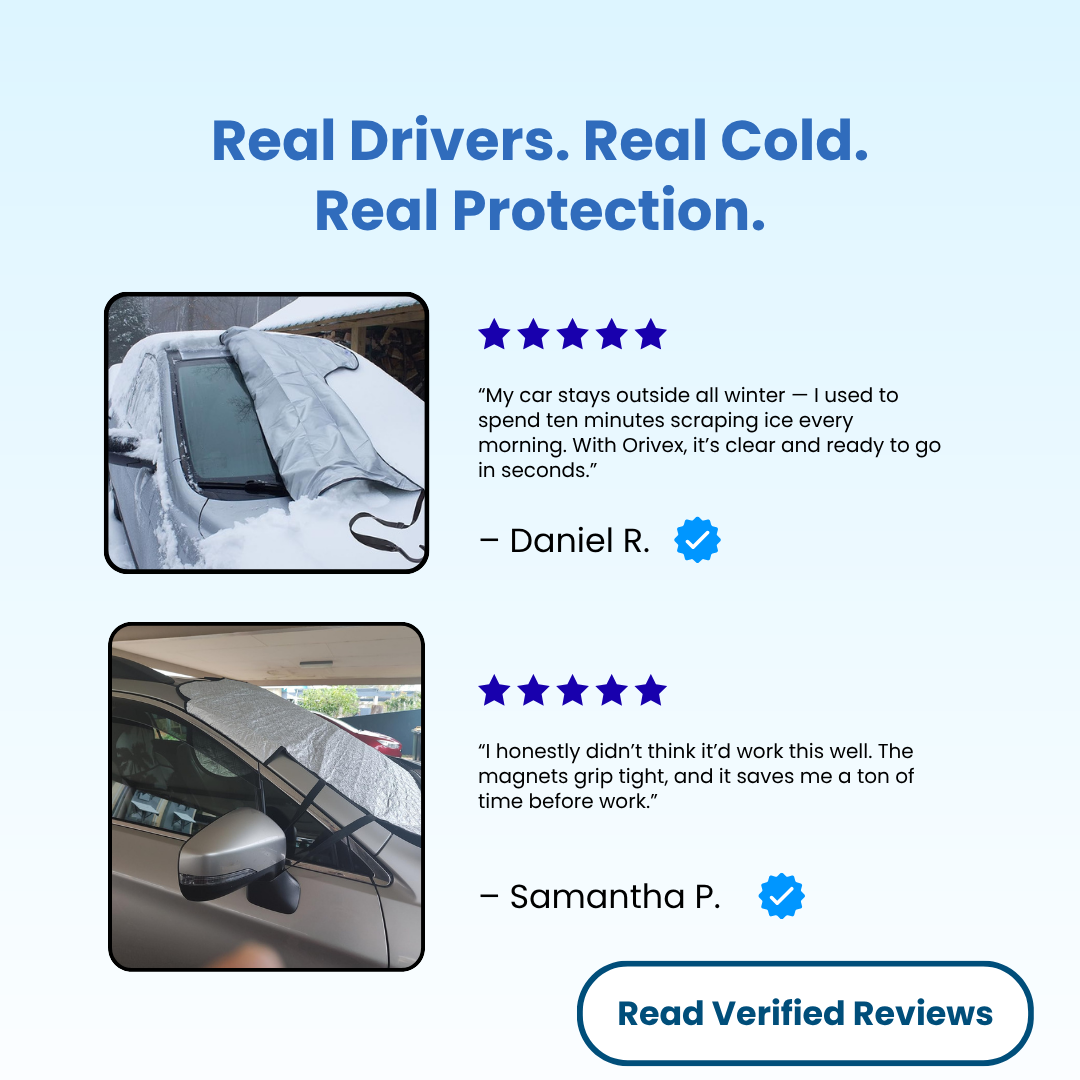 Orivex™ Magnetic Windshield Cover + 2 FREE GIFTS